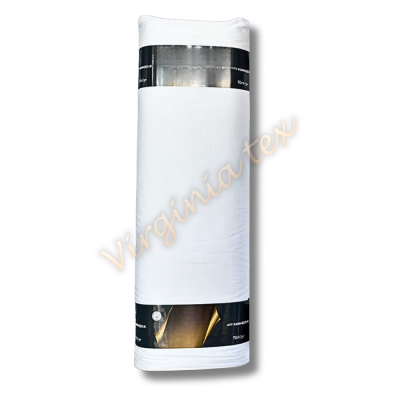 Material Percale Alb 60 % Bumbac – 305 cm, 300 TC, 140g/mp, Rola 60 ml – Tesatura Premium pentru Lenjerii de Pat